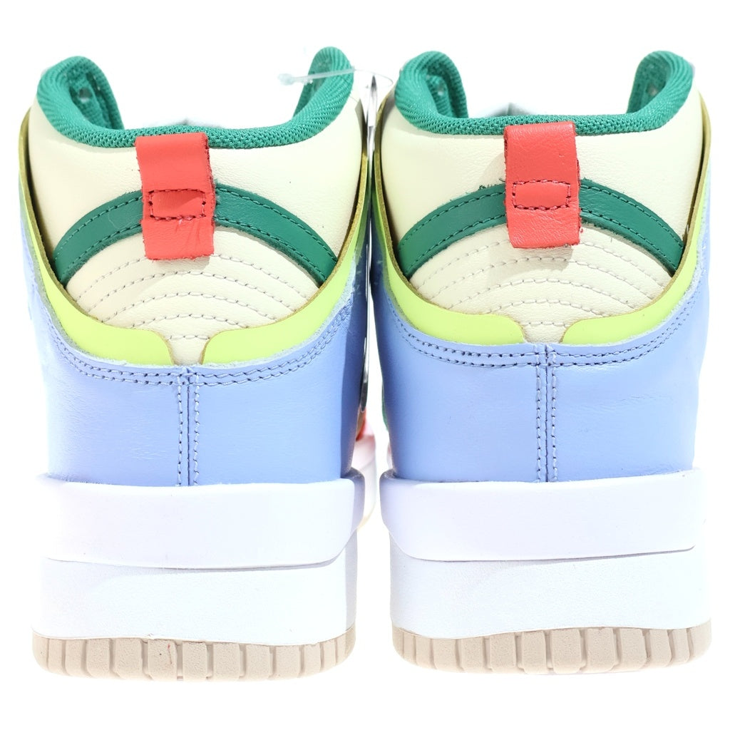 NIKE(ナイキ) WMNS DUNK HIGH REBEL PASTELS DH3718-700 ウィメンズ ダンク レベルパステルズ ハイカットスニーカー マルチカラー US9/27cm