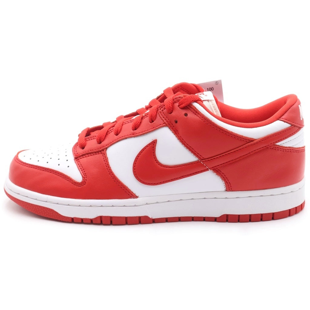 NIKE(ナイキ) DUNK LOW SP CU1727-100 ダンク ローカットスニーカー ホワイト/レッド US9.5/27.5cm