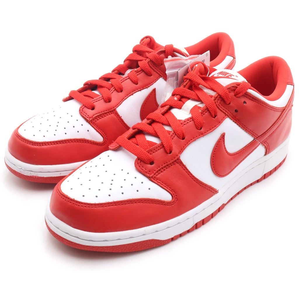 NIKE(ナイキ) DUNK LOW SP CU1727-100 ダンク ローカットスニーカー ホワイト/レッド US9.5/27.5cm