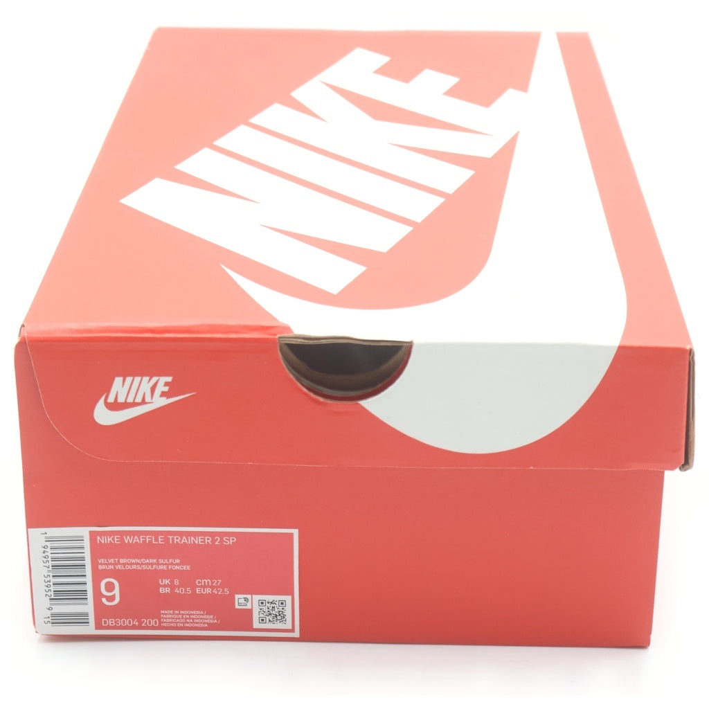 NIKE(ナイキ) WAFFLE TRAINER 2 SP DB3004-200 ワッフルトレーナー2 ローカットスニーカー ブラック US9/27cm