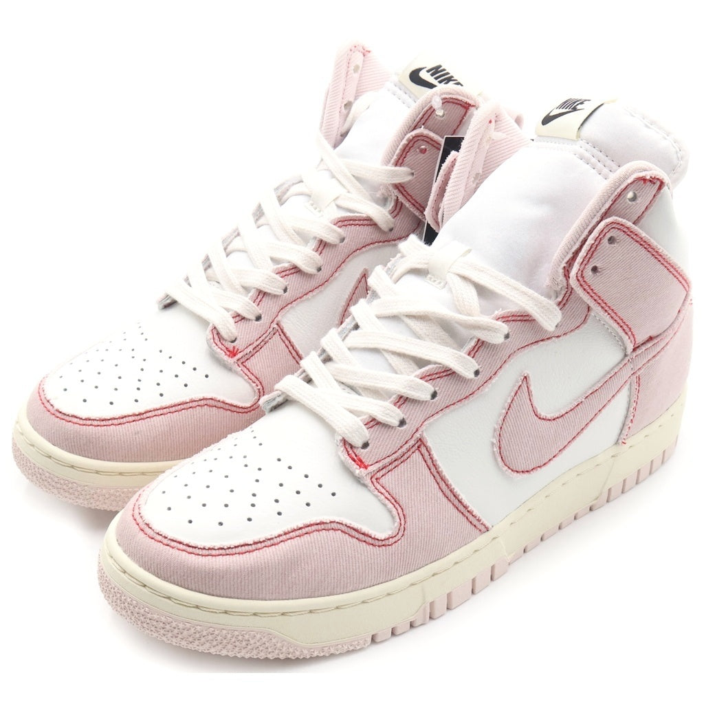 NIKE(ナイキ) DUNK HIGH 1985 BARELY ROSE DQ8799-100 ダンク ベリーローズ ハイカットスニーカー ピンク/ホワイト US9/27cm