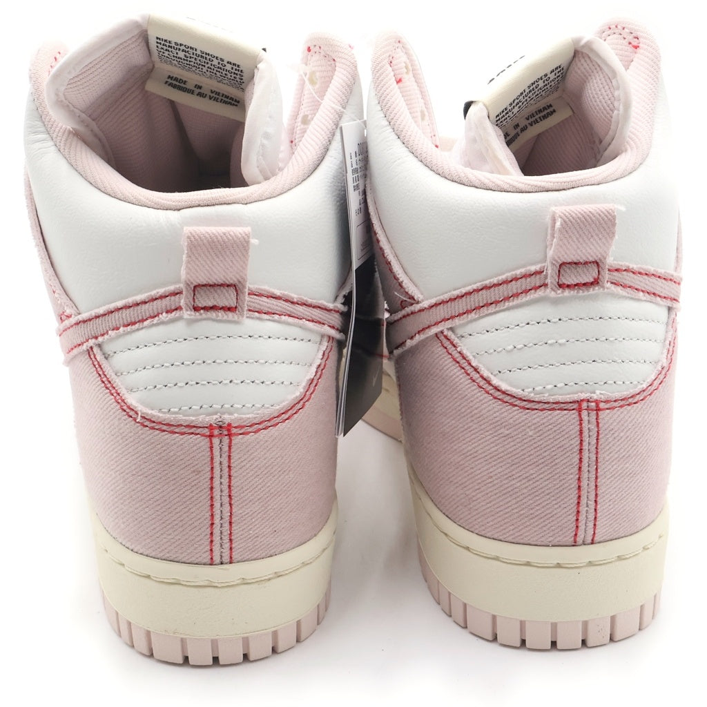 NIKE(ナイキ) DUNK HIGH 1985 BARELY ROSE DQ8799-100 ダンク ベリーローズ ハイカットスニーカー ピンク/ホワイト US9/27cm