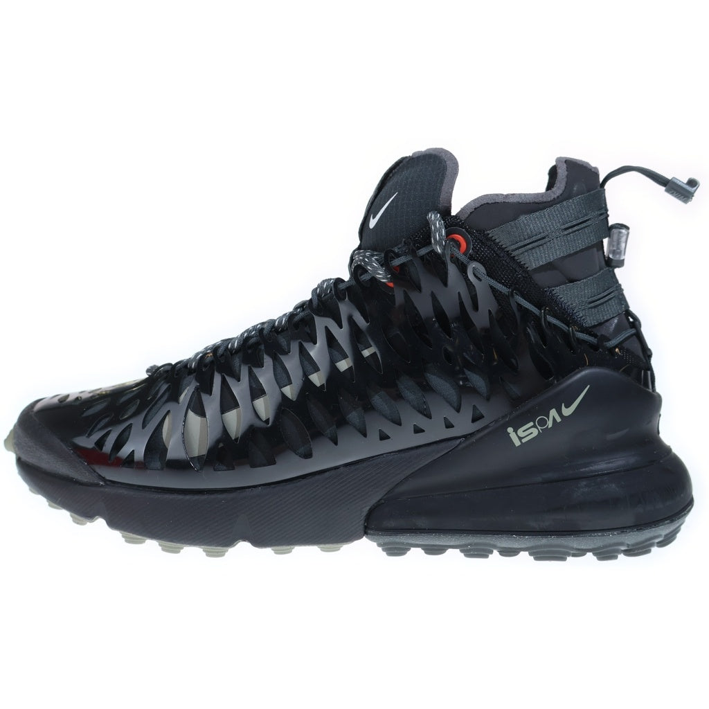 NIKE(ナイキ) AIR MAX 270 ISPA BQ1918-002 エアマックス270 ハイカットスニーカー ブラック US9/27cm