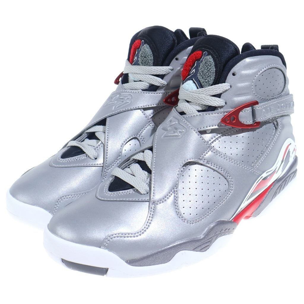 NIKE(ナイキ) AIR JORDAN 8 RETRO REFLECT SILVER CI4073-001 エアジョーダン8 リフレクトシルバー ハイカットスニーカー シルバー US8.5/26.5cm