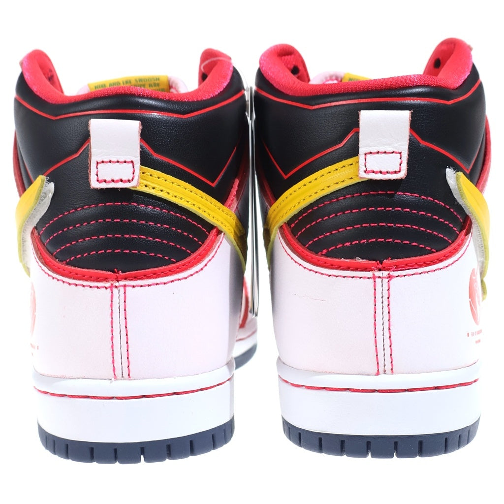 NIKE SB(ナイキエスビー) ×GUNDAM UNICORN DUNK HIGH PRO QS SB DH7717-100 ガンダムユニコーン ダンク ハイカットスニーカー マルチカラー US9/27cm