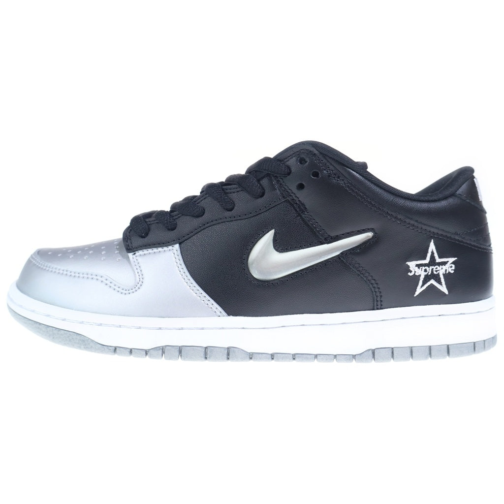 SUPREME(シュプリーム) 19AW ×NIKE SB DUNK LOW OG QS CK3480-001 ナイキエスビー ダンク ローカットスニーカー ブラック/シルバー US9.5/27.5cm