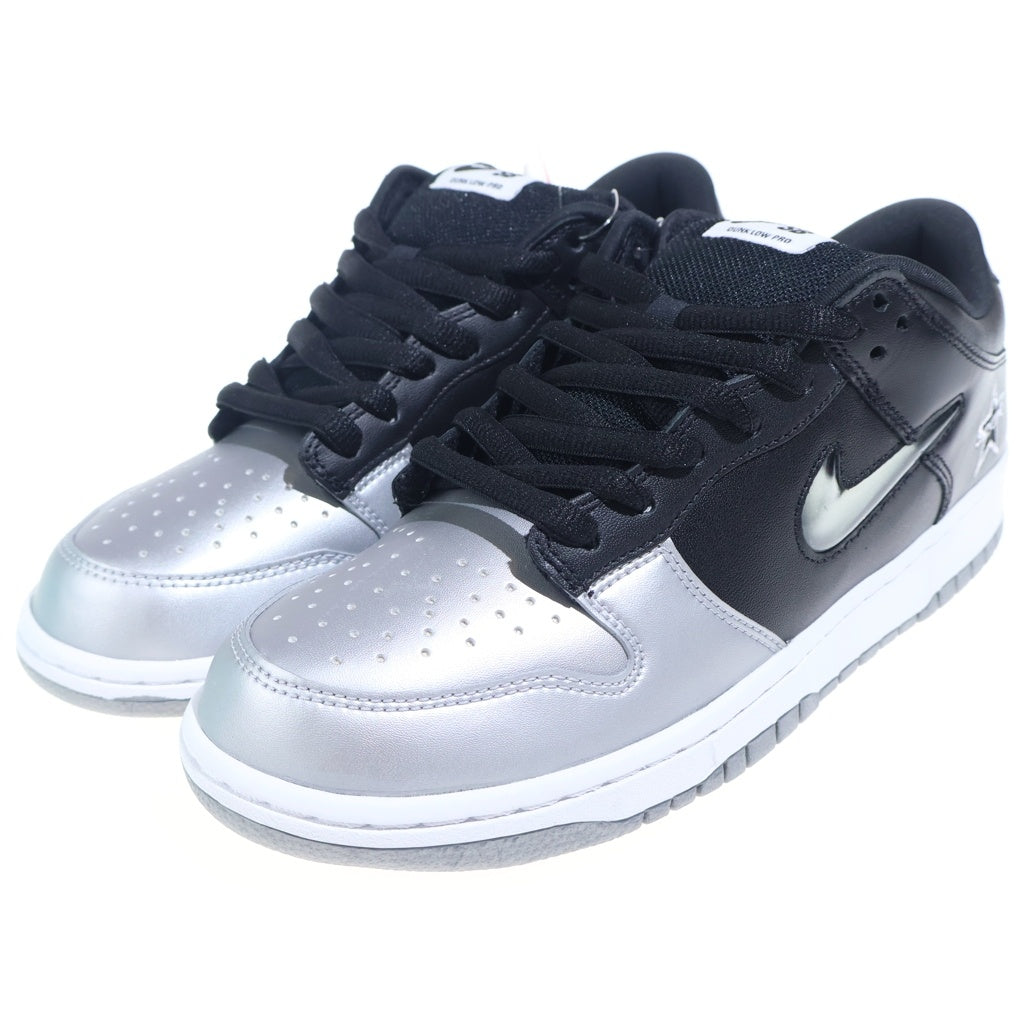 SUPREME(シュプリーム) 19AW ×NIKE SB DUNK LOW OG QS CK3480-001 ナイキエスビー ダンク ローカットスニーカー ブラック/シルバー US9.5/27.5cm