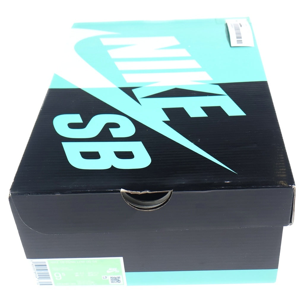SUPREME(シュプリーム) 19AW ×NIKE SB DUNK LOW OG QS CK3480-001 ナイキエスビー ダンク ローカットスニーカー ブラック/シルバー US9.5/27.5cm