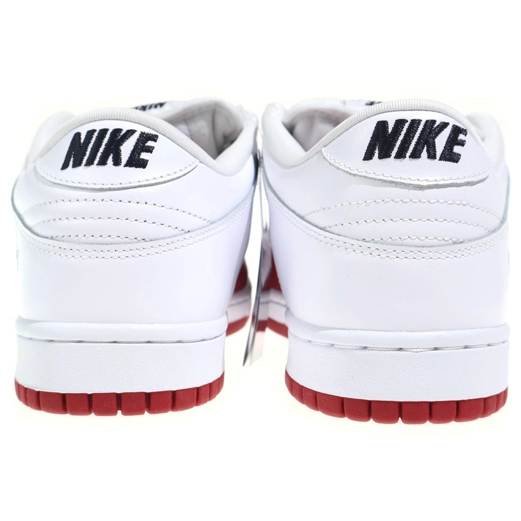 SUPREME(シュプリーム) 19AW ×NIKE SB DUNK LOW OG QS CK3480-600 ナイキエスビー ダンク ローカットスニーカー ホワイト/メタリックレッド US9/27cm