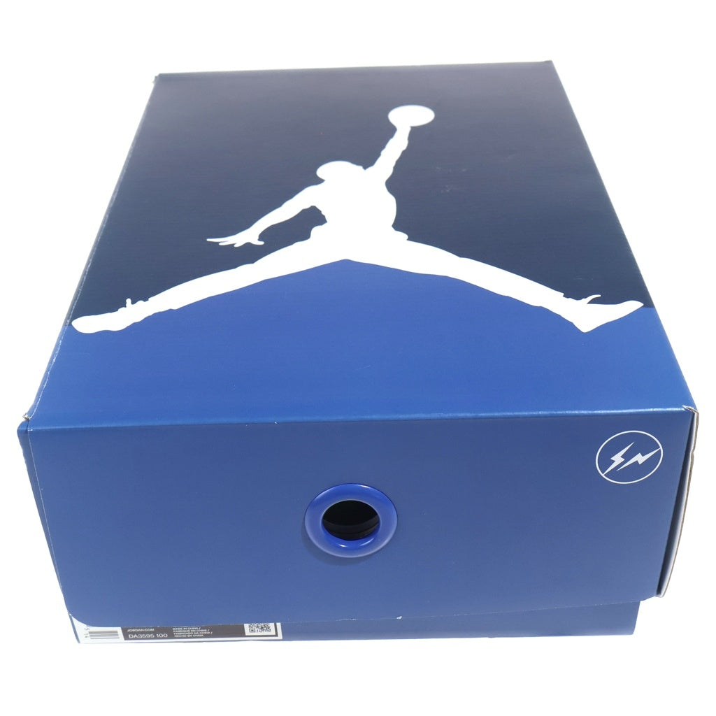 NIKE(ナイキ) ×FRAGMENT DESIGN AIR JORDAN3 RETRO SP DA3595-100 フラグメントデザイン エアジョーダン3 ミッドカットスニーカー ホワイト/ブラック US9/27cm