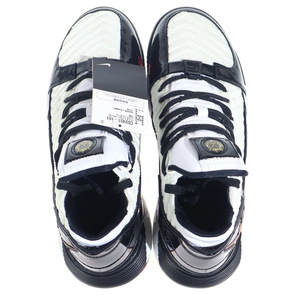 NIKE(ナイキ) EBRON 16 SB CD2451-101 レブロン16 ローカットスニーカー ホワイト/ブラック US9/27cm