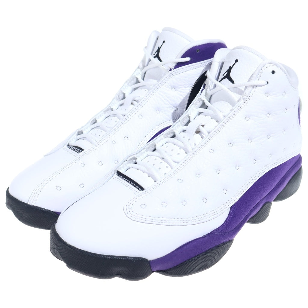 NIKE(ナイキ) AIR JORDAN 13 RETRO LAKERS 414571-105 エアジョーダン13 レトロ レイカーズ ハイカットスニーカー ホワイト/パープル US8.5/26.5cm