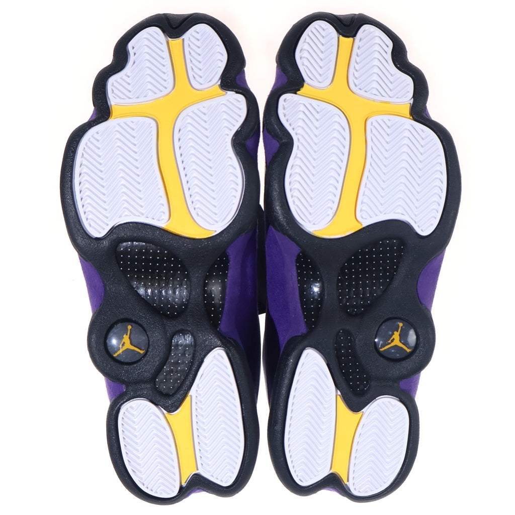 NIKE(ナイキ) AIR JORDAN 13 RETRO LAKERS 414571-105 エアジョーダン13 レトロ レイカーズ ハイカットスニーカー ホワイト/パープル US8.5/26.5cm