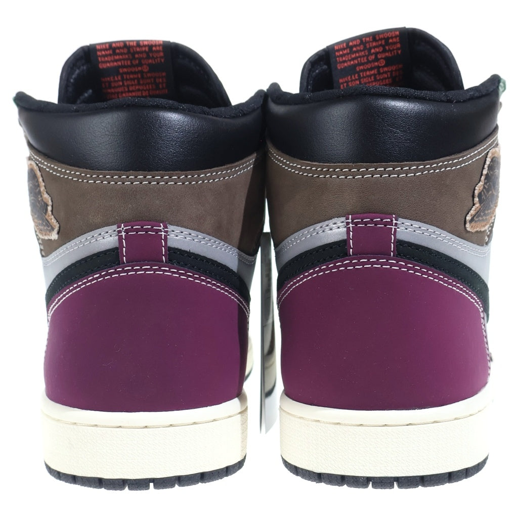 NIKE(ナイキ) AIR JORDAN 1 HIGH OG HAND CRAFTED DH3097-001 エアジョーダン 1 ハンド クラフテッド ハイカットスニーカー マルチカラー US9/27cm