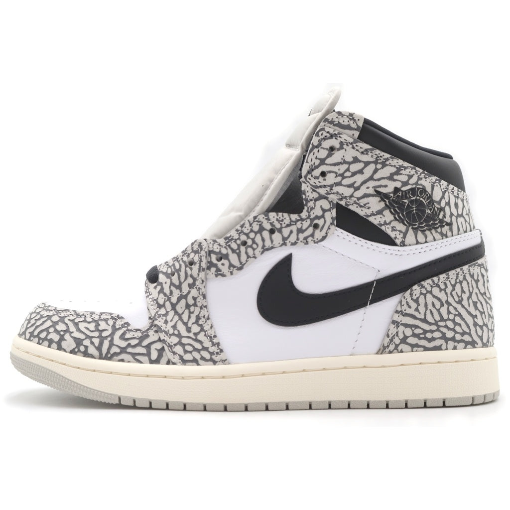 NIKE(ナイキ) AIR JORDAN 1 RETRO HIGH OG WHITE CEMENT ELEPHANT DZ5485-052 エアジョーダン1 ホワイトセメント ハイカットスニーカー ホワイト/グレー US9/27cm
