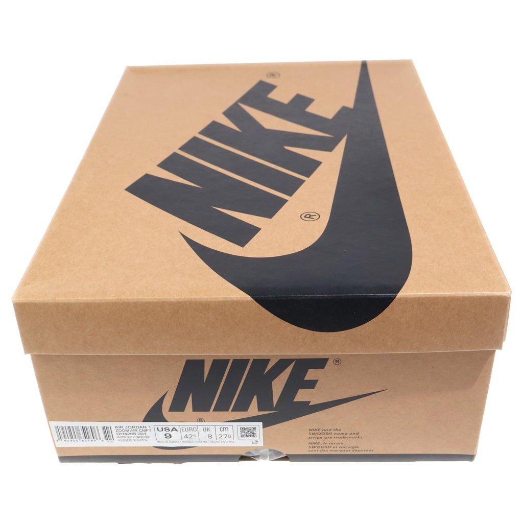 NIKE(ナイキ) AIR JORDAN 1 HIGH ZOOM AIR CMFT LONDON DH4268-001 エアジョーダン1 クラフト ロンドン ハイカットスニーカー グレー US9/27cm