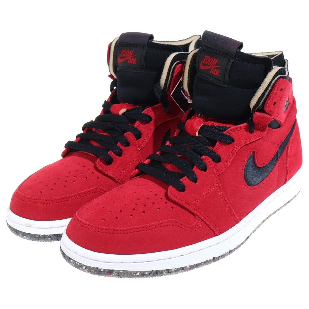 NIKE(ナイキ) AIR JORDAN 1 HIGH ZOOM RED SUEDE CT0978-600 エアジョーダン1 ズーム ハイカットスニーカー レッド/ブラック US9/27cm
