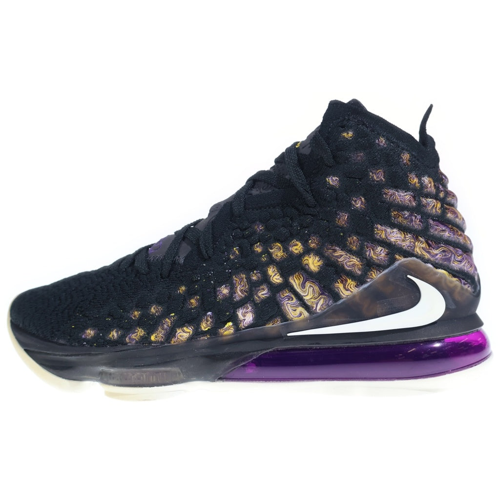 NIKE(ナイキ) LEBRON 17 BQ3177-004 レブロン17 ミッドカットスニーカー バスケットボール ブラック US9/27cm