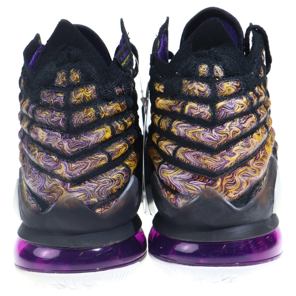NIKE(ナイキ) LEBRON 17 BQ3177-004 レブロン17 ミッドカットスニーカー バスケットボール ブラック US9/27cm