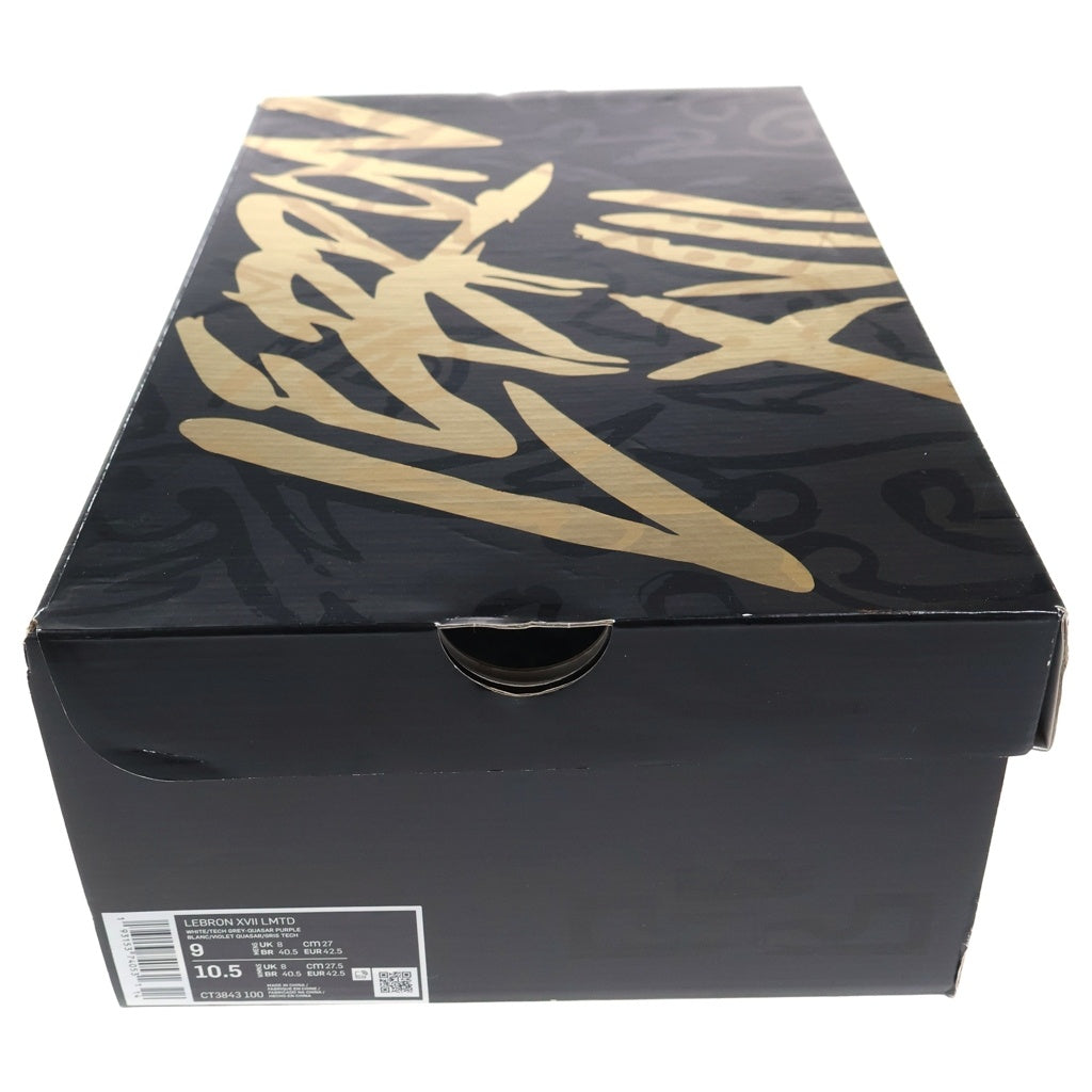 NIKE(ナイキ) LEBRON 17 FUTURE AIR CT3843-100 レブロン17 ヒューチャーエアー ミッドカットスニーカー バスケットボール ホワイト/マルチカラー US9/27cm