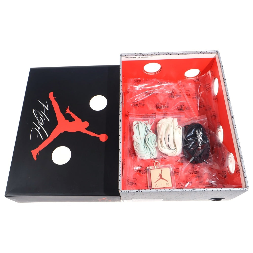 NIKE(ナイキ) ×OFF-WHITE WMNS AIR JORDAN 4 SP SAIL CV9388-100 オフホワイト ウィメンズ エアジョーダン4 SP スニーカー セイル アイボリー US W9.5/26.5cm