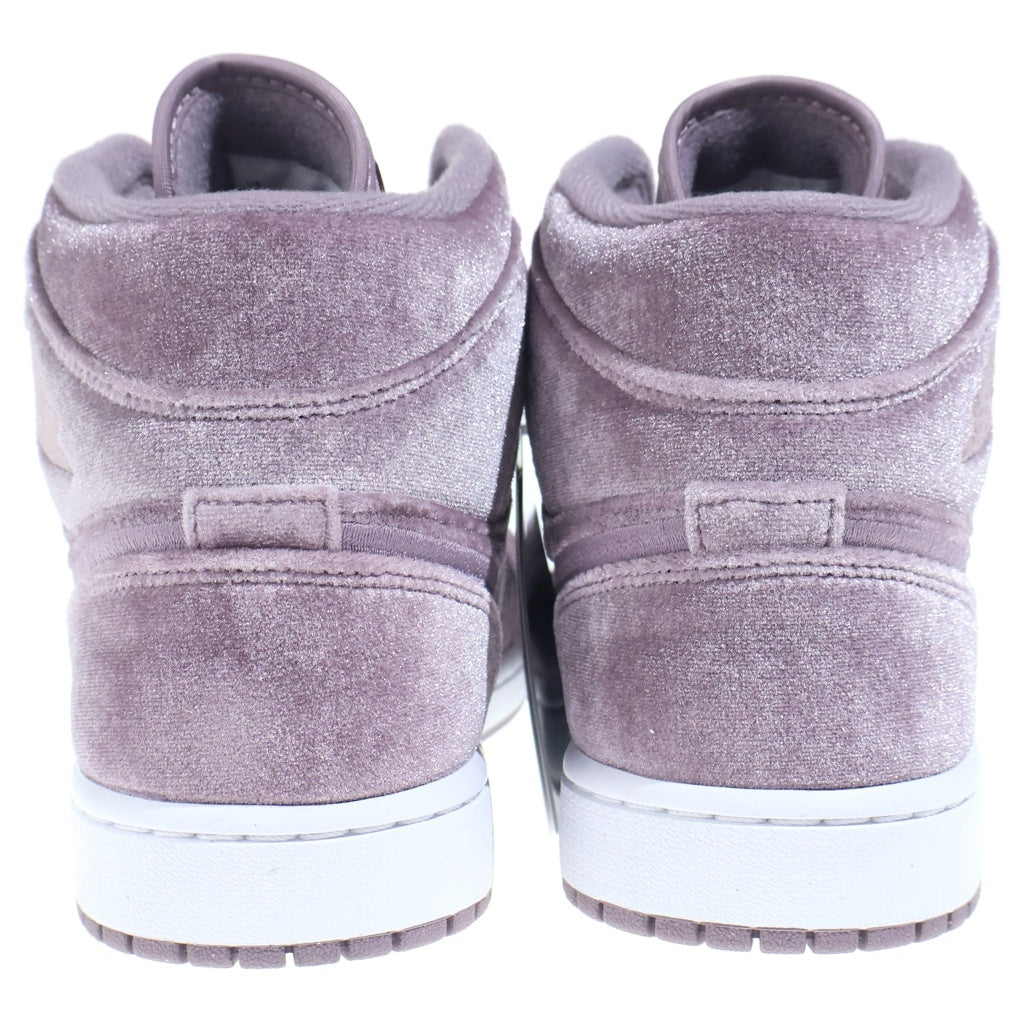 NIKE(ナイキ) WMNS AIR JORDAN 1 MID Purple Velvet DQ8397-500 ウィメンズ エアジョーダン 1 ミッド パープルベルベット ミドルカットスニーカーシューズ US10.5/27.5cm