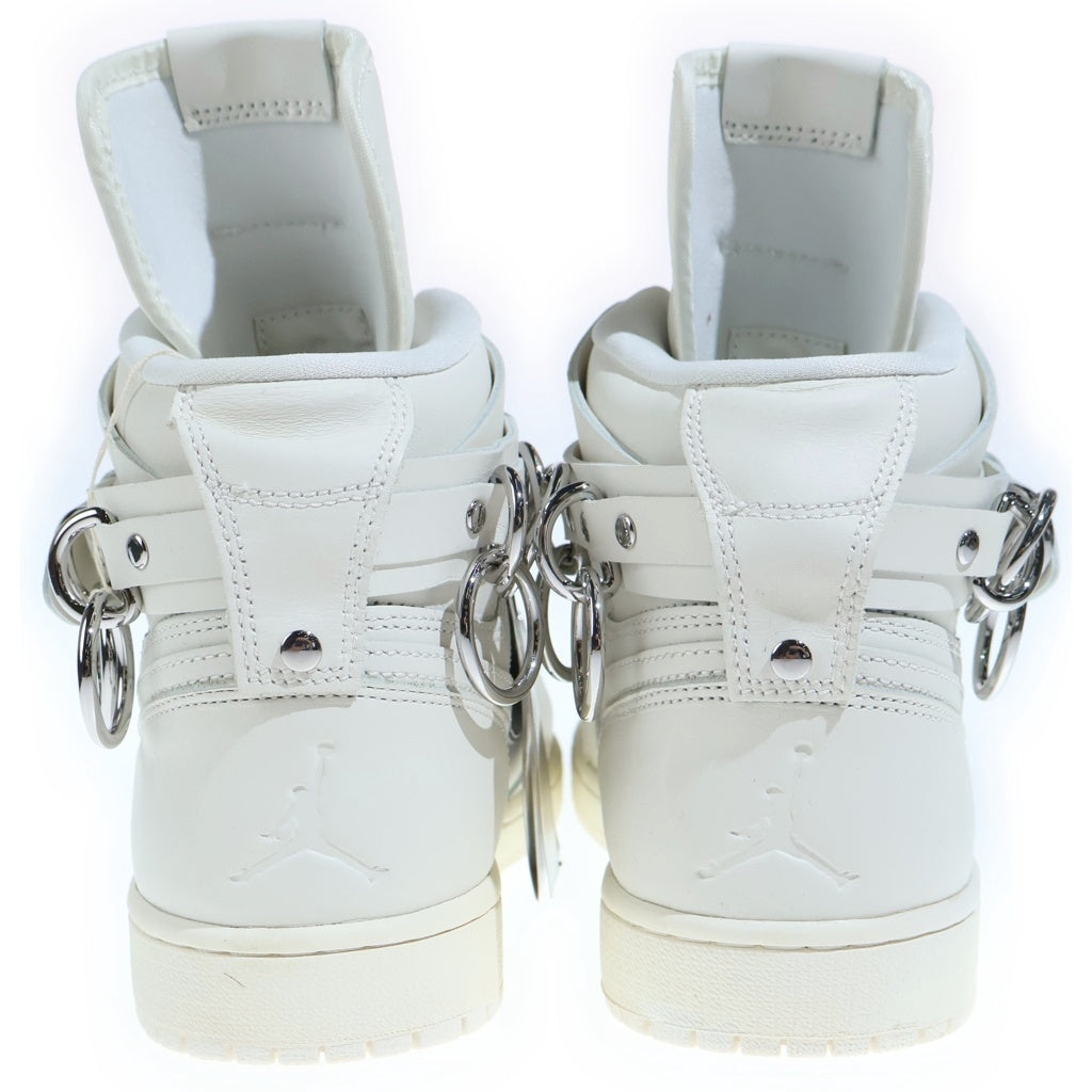 NIKE(ナイキ) ×COMME des GARCONS AIR JORDAN1 HI STRAP SP-C CN5738-100 コムデギャルソン エアジョーダン1 ストラップ ハイカットスニーカー ホワイト US9/27cm