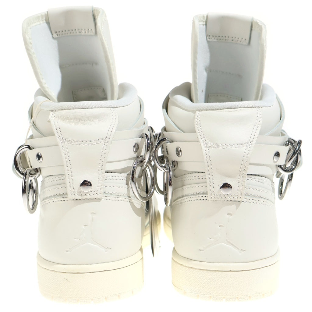 NIKE(ナイキ) ×COMME des GARCONS AIR JORDAN1 HI STRAP SP-C CN5738-100 コムデギャルソン エアジョーダン1 ストラップ ハイカットスニーカー ホワイト US9/27cm
