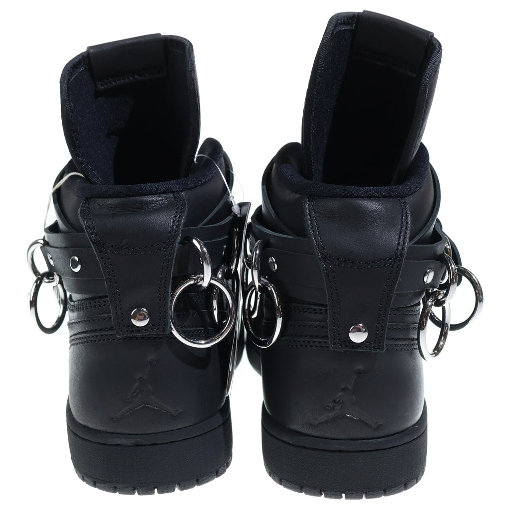 NIKE(ナイキ) ×COMME des GARCONS AIR JORDAN1 HI STRAP SP-C CN5738-001 コムデギャルソン エアジョーダン1 ストラップ ハイカットスニーカー ブラック US9/27cm