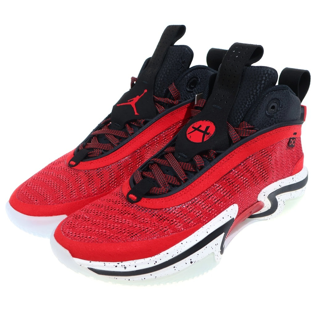 NIKE(ナイキ) ×Rui Hachimura AIR JORDAN 36 SE DJ4485-600 八村塁 エアジョーダン36 ハイカットスニーカー ブラック/レッド US9/27cm