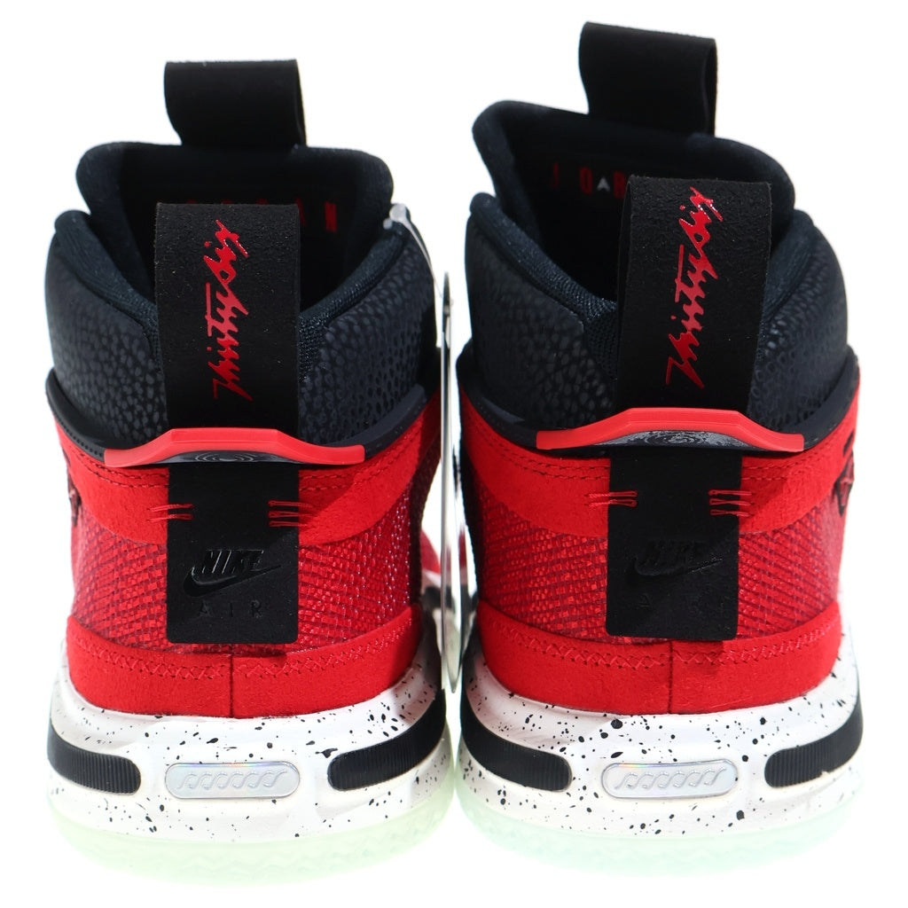 NIKE(ナイキ) ×Rui Hachimura AIR JORDAN 36 SE DJ4485-600 八村塁 エアジョーダン36 ハイカットスニーカー ブラック/レッド US9/27cm