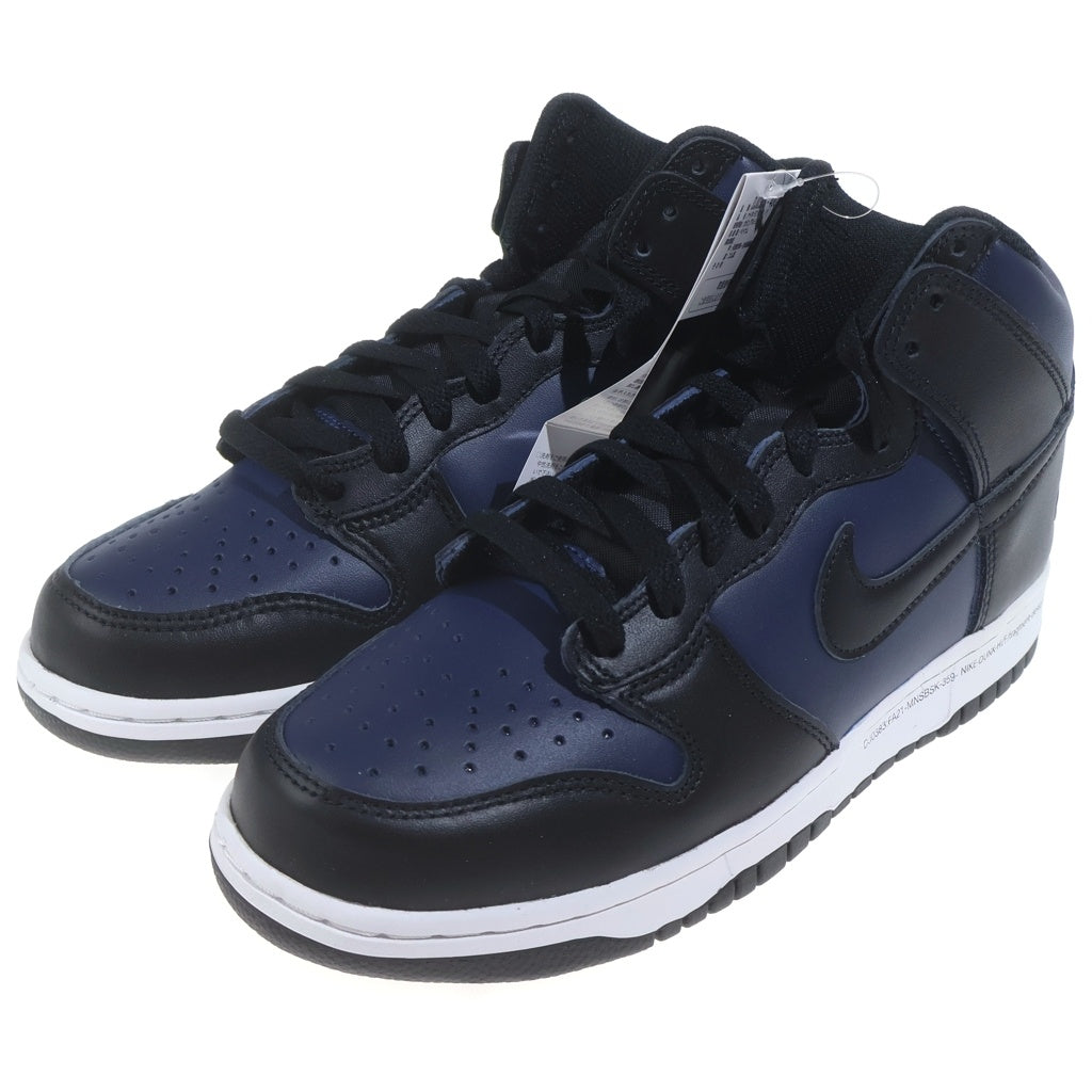 NIKE(ナイキ) ×FRAGMENT DESIGN DUNK HIGH TOKYO DJ0383-400 フラグメントデザイン ダンク 東京 ハイカットスニーカー ブラック/ネイビー US8/26cm