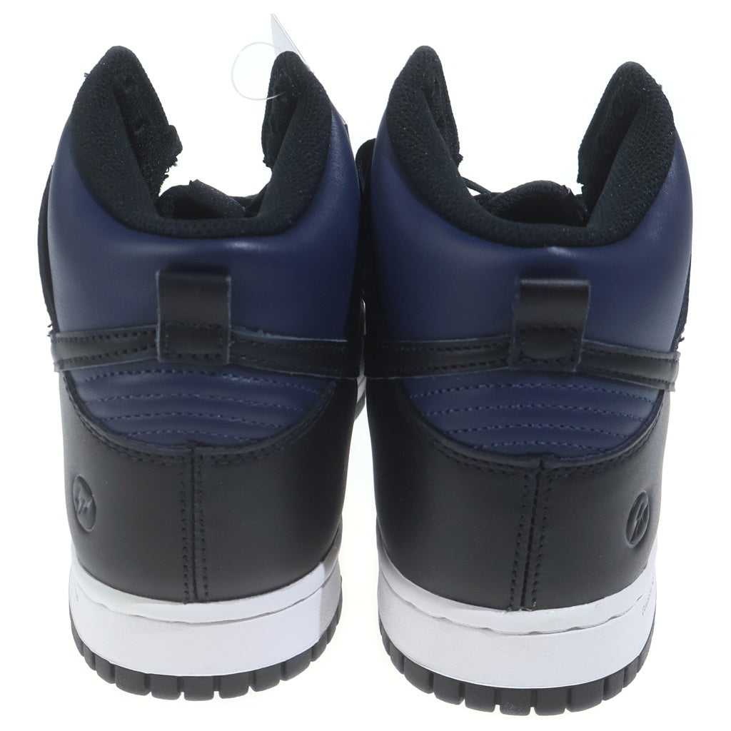 NIKE(ナイキ) ×FRAGMENT DESIGN DUNK HIGH TOKYO DJ0383-400 フラグメントデザイン ダンク 東京 ハイカットスニーカー ブラック/ネイビー US8/26cm