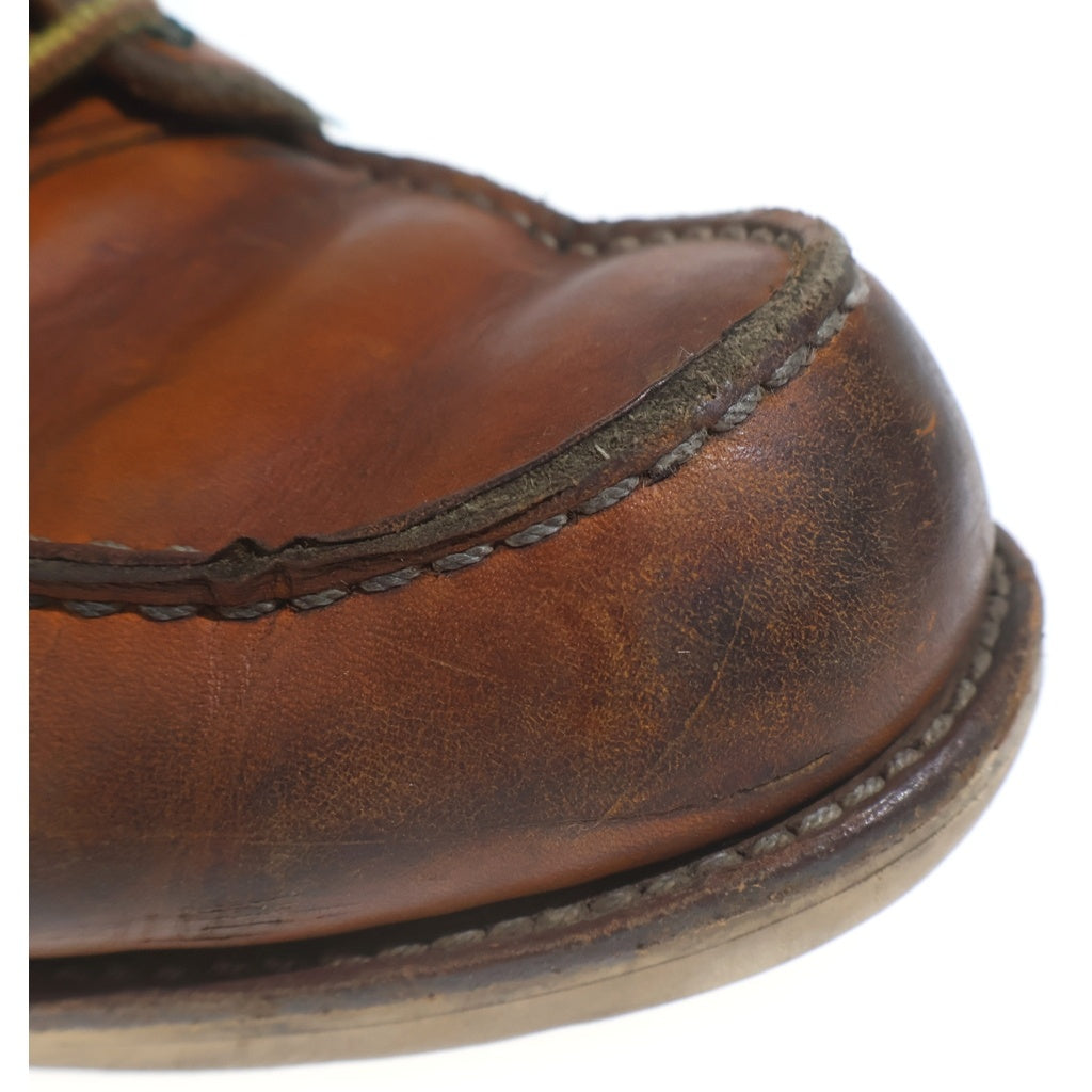 RED WING(レッド ウイング) アイリッシュセッター モックトゥレザーシューズ ブラウン 刺繍羽タグ
