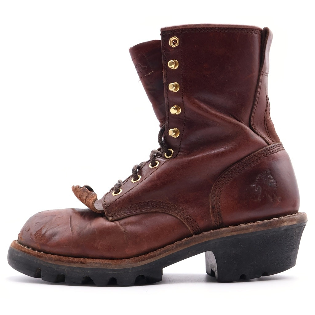 CHIPPEWA(チペワ) クラシック ロガーブーツ ハイカット ブラウン L73026