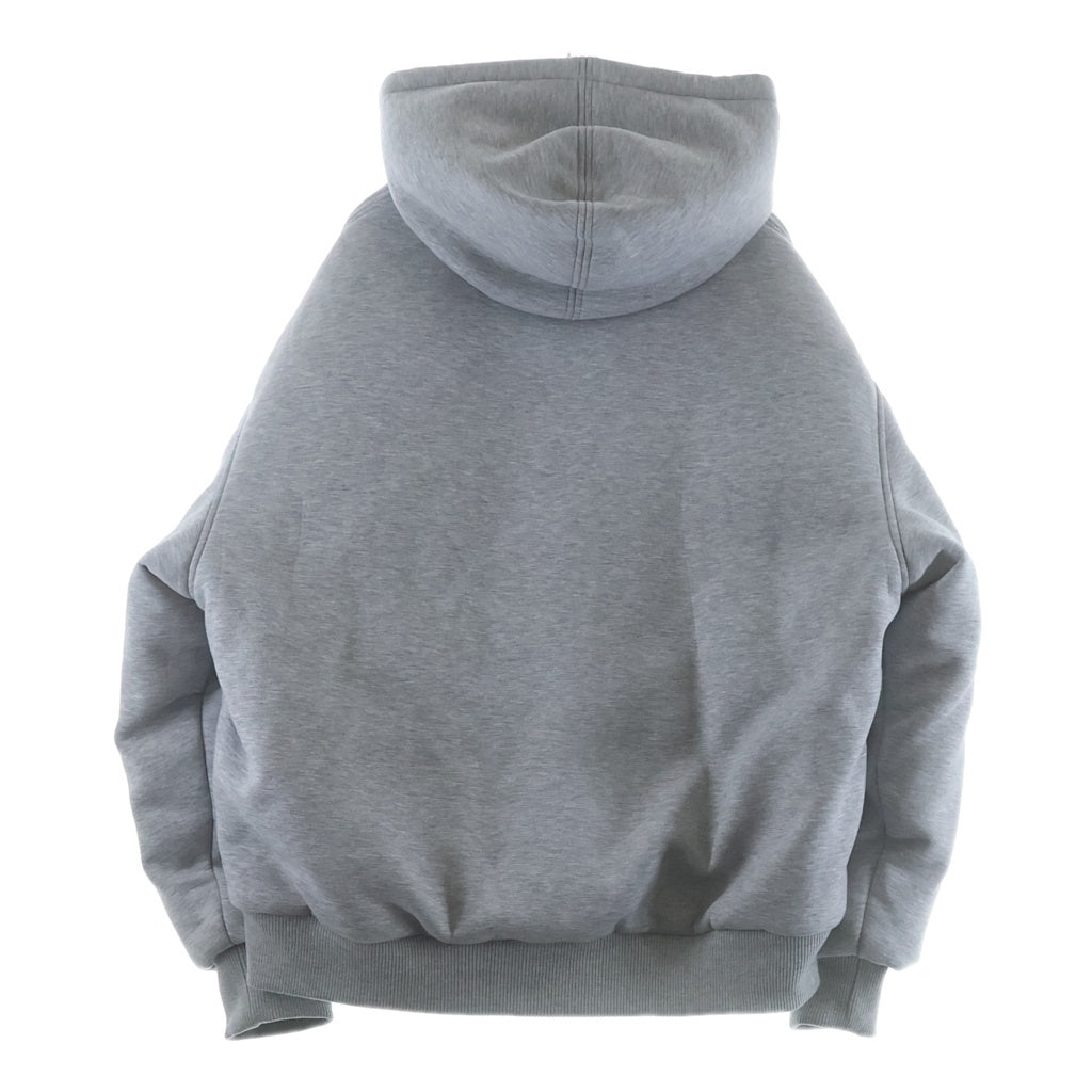 SUPREME(シュプリーム) 24AW ×THE NORTH FACE Down Filled Zip Up Hooded Sweatshirt ザノースフェイス ダウンフィルド スウェットフーデッドジャケット グレー NY52400I