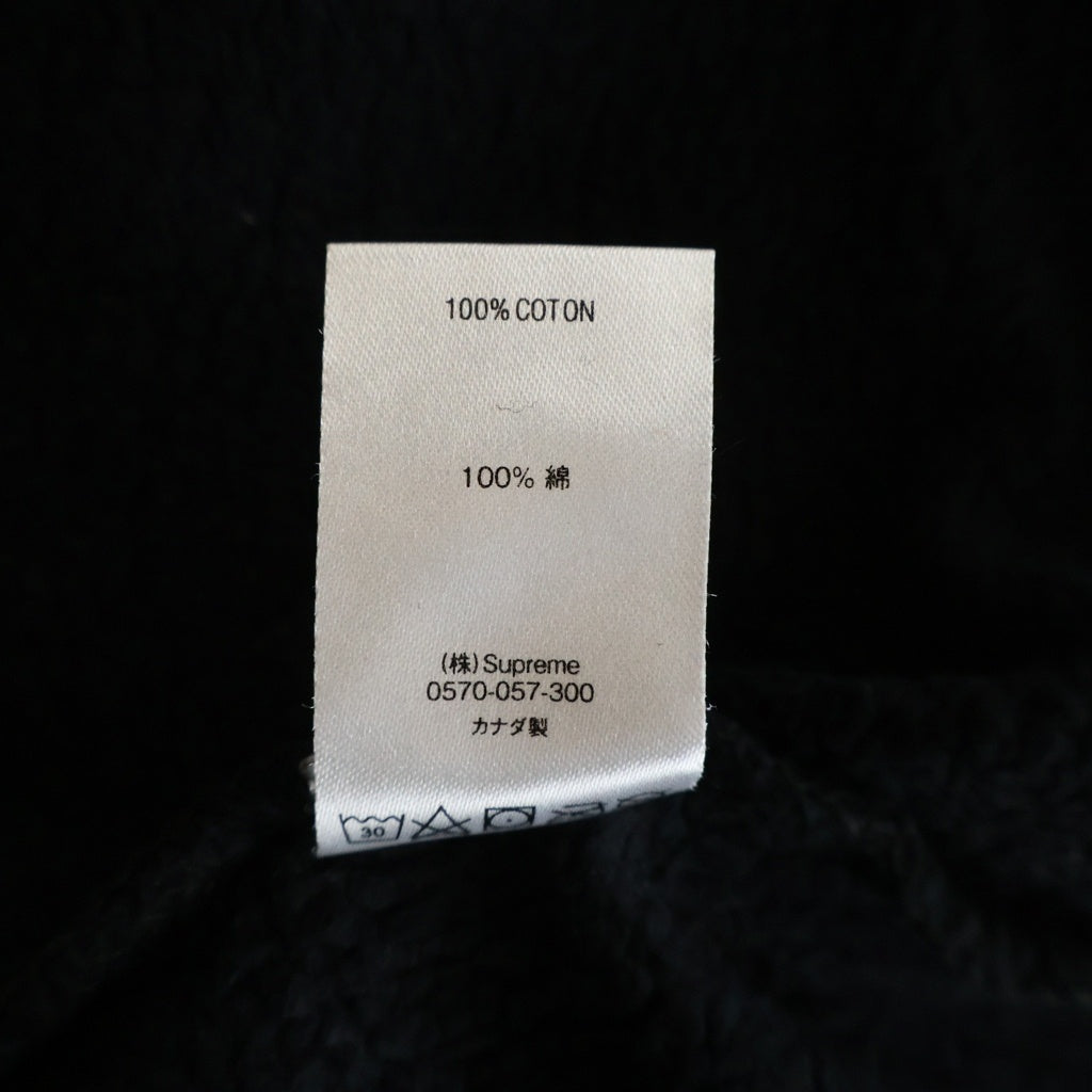 SUPREME(シュプリーム) 20SS Cutout Logo Crewneck Sweatshirt カットアウト ボックスロゴ クルーネックスウェットトレーナー ブラック