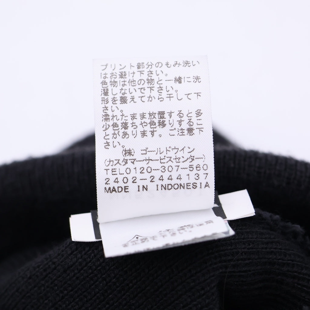 SUPREME(シュプリーム) 24AW ×THE NORTH FACE TNF Beanie ザノースフェイス 刺繍ロゴ ビーニー ニットキャップ ブラック