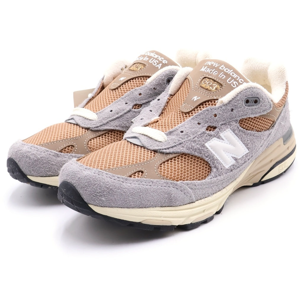New Balance(ニューバランス) 993 SHADOW GRAY DRIFTWOOD U993GG スウェード/メッシュローカットスニーカー グレー/ブラウン US10.5/28.5cm