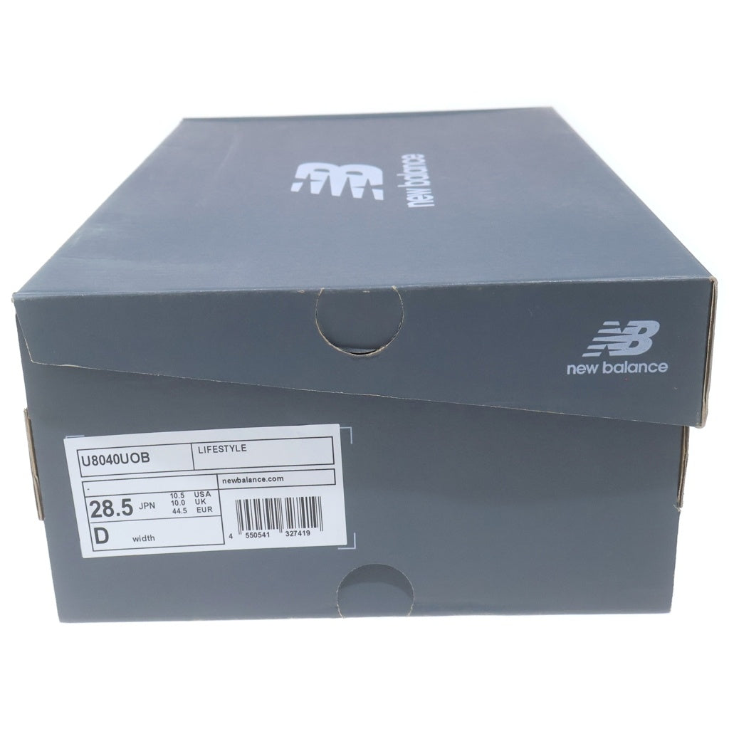 New Balance(ニューバランス) 8040 スウェード ローカットスニーカー ブラック US10.5/28.5cm U8040UOB