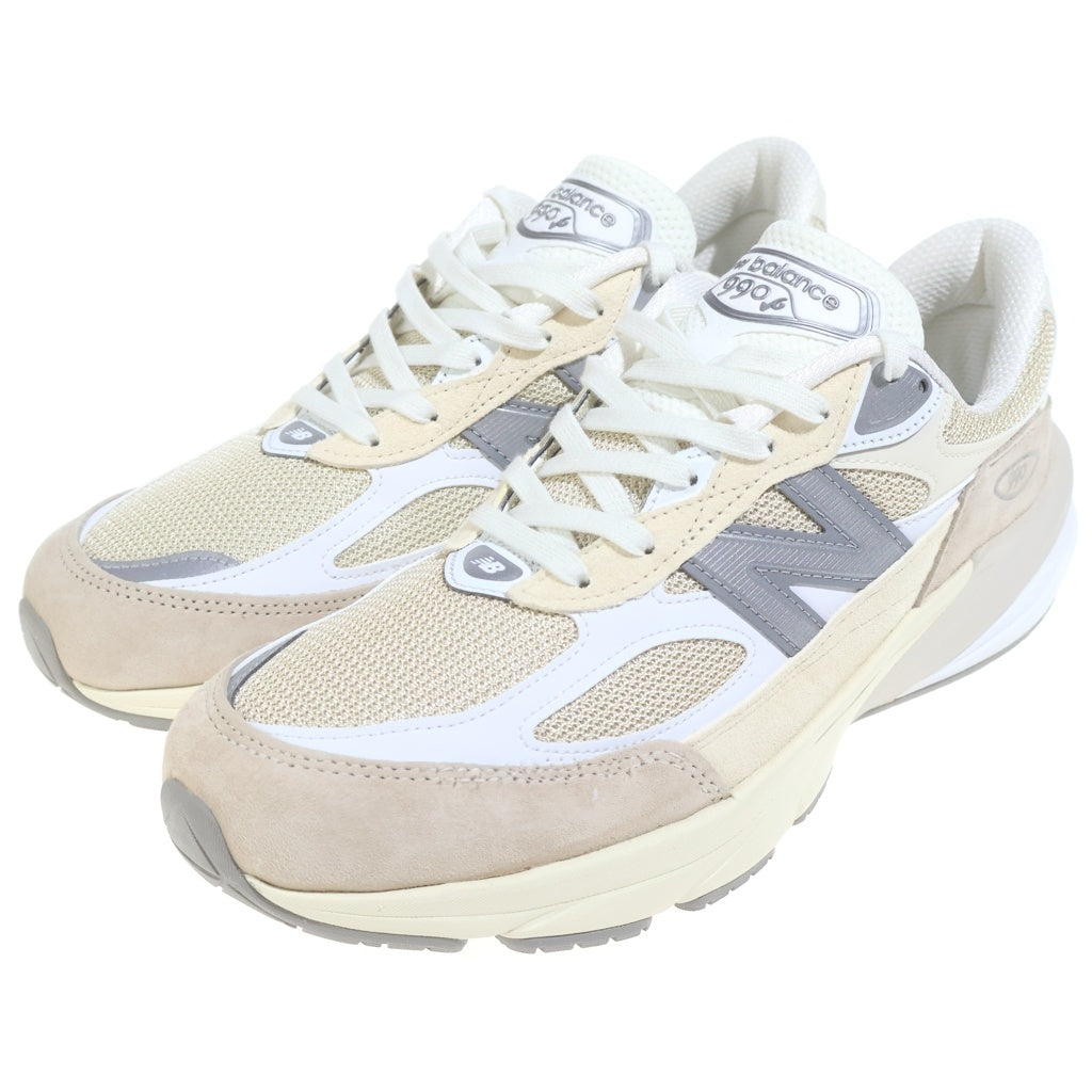 New Balance(ニューバランス) 990V6 スウェード/メッシュ ローカットスニーカー ベージュ US10.5/28.5cm M990SS6