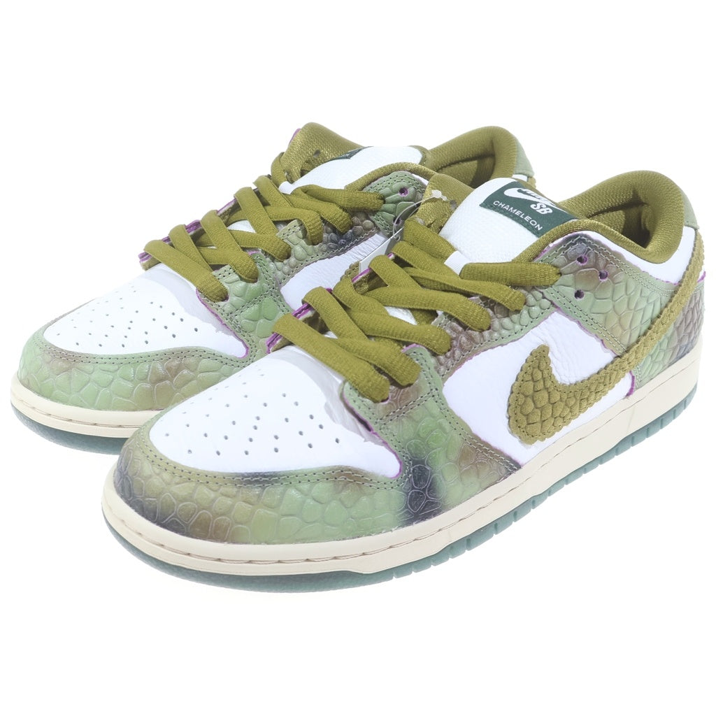NIKE SB(ナイキエスビー) ×ALEXIS SABLONE DUNK LOW PRO HJ3386-300 アレクシスアルビノ ダンクプロ ローカットスニーカー ホワイト/グリーン US10.5/28.5cm