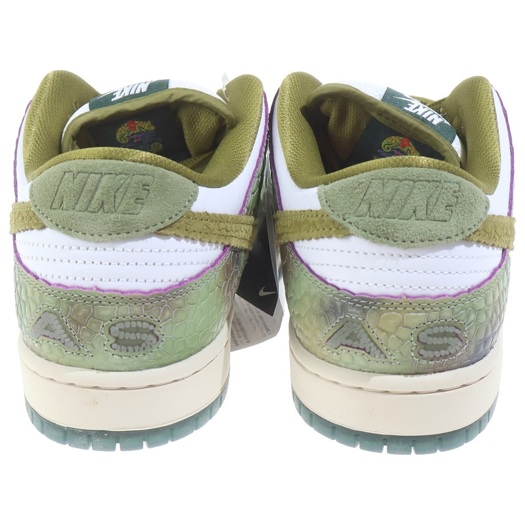 NIKE SB(ナイキエスビー) ×ALEXIS SABLONE DUNK LOW PRO HJ3386-300 アレクシスアルビノ ダンクプロ ローカットスニーカー ホワイト/グリーン US10.5/28.5cm