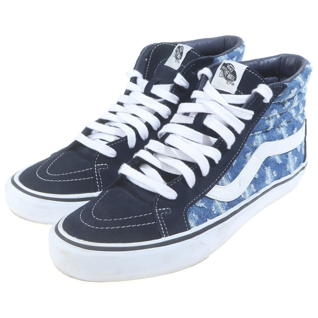 SUPREME(シュプリーム) 20SS ×VANS SK8-HI PRO Hole Punch Denim ヴァンズ スケーター デニム ハイカットスニーカー ブラック/インディゴ US11/29cm 721454