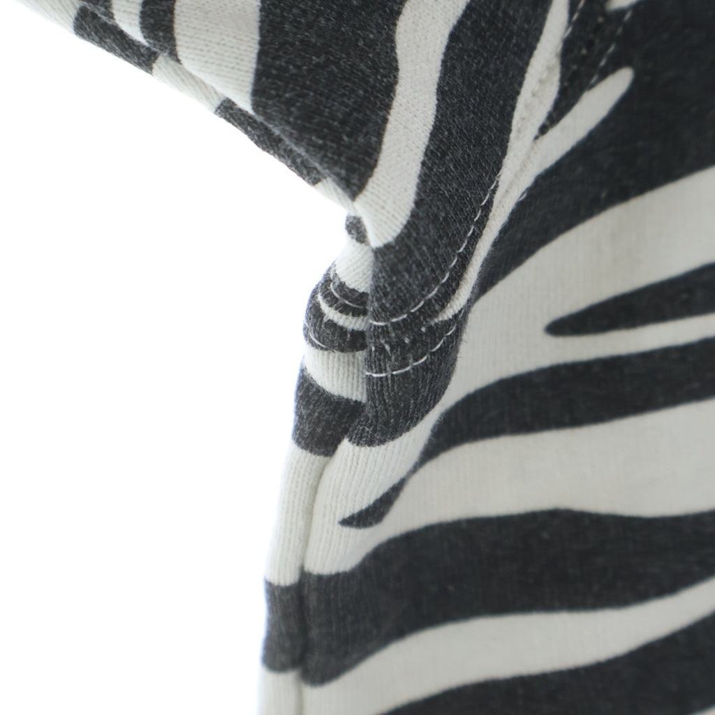 SUPREME(シュプリーム) 22AW Box Logo Crewneck Zebra ボックスロゴ ゼブラ柄 クルーネックスウェットシャツ トレーナー ホワイト/ブラック