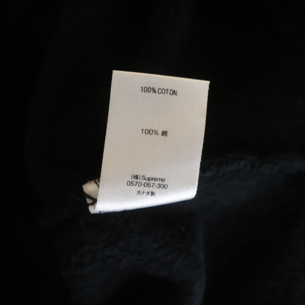 SUPREME(シュプリーム) 18AW World Famous Crewneck ワールドフェイマス 刺繍ロゴ スウェットクルーネックシャツ トレーナー ブラック