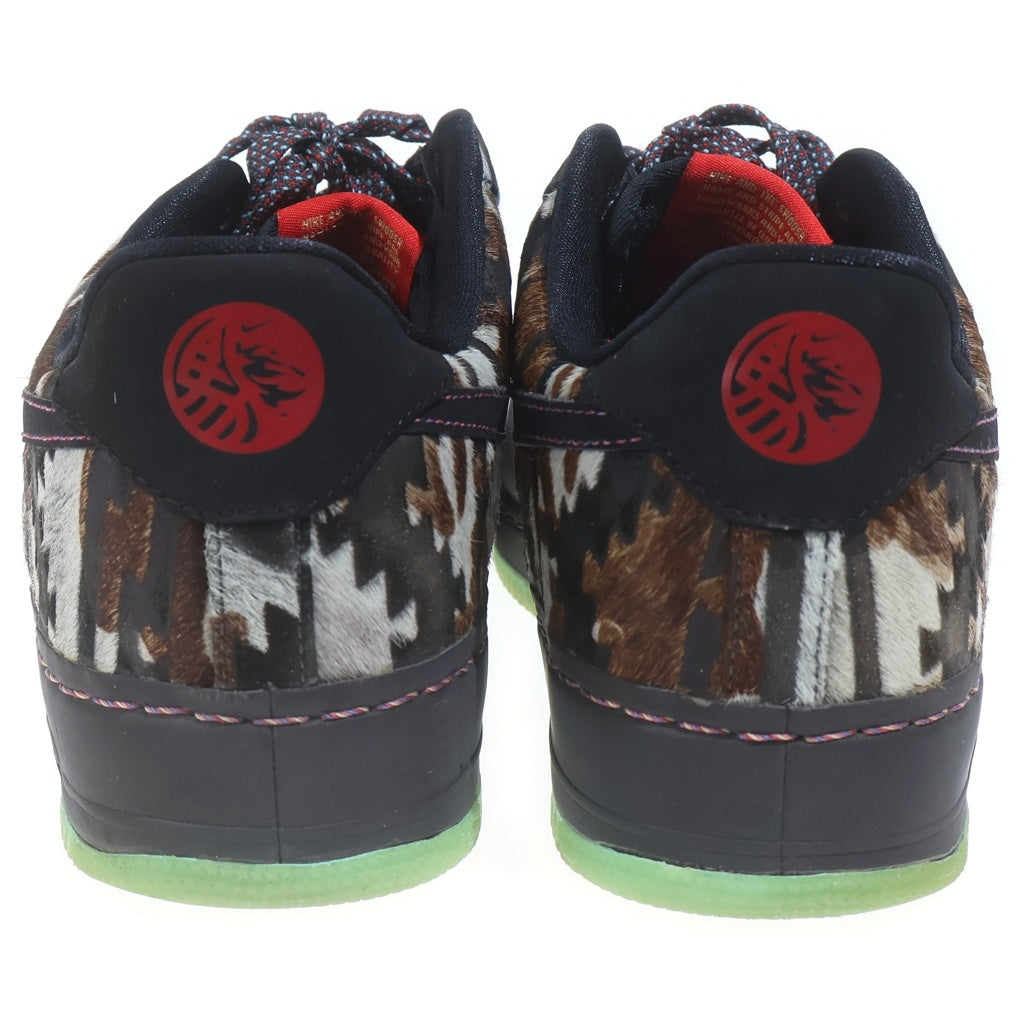 NIKE(ナイキ) 【2009年製】AIR FORCE 1 COMFORT PRM YEAR OF THE HORSE 647592-001 エアフォース1 干支 午年 ローカットスニーカー グレー/ブラック US10.5/28.5cm