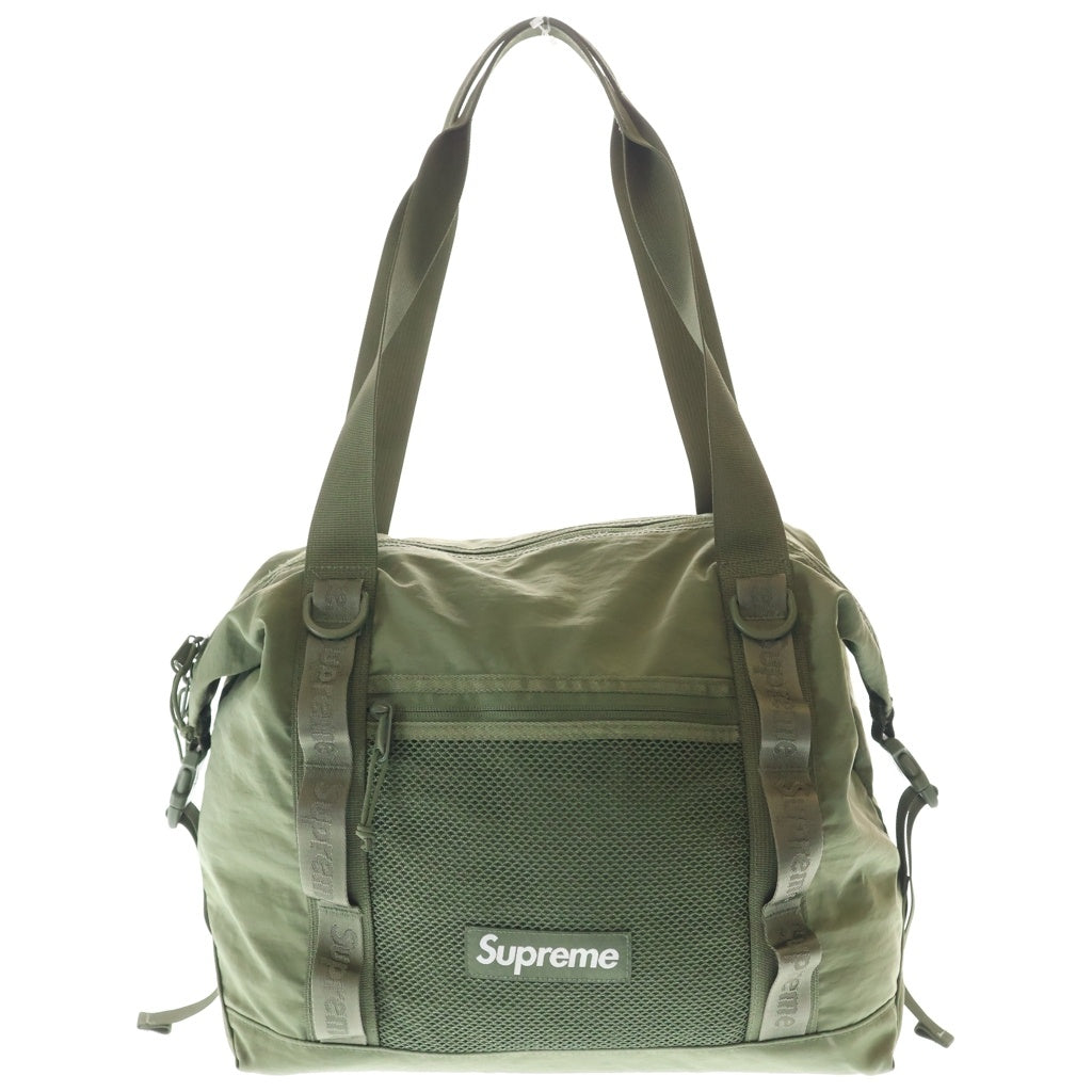 SUPREME(シュプリーム) 20AW ZIP TOTE コーデュラナイロン トートバッグ/ハンドバッグ カーキ