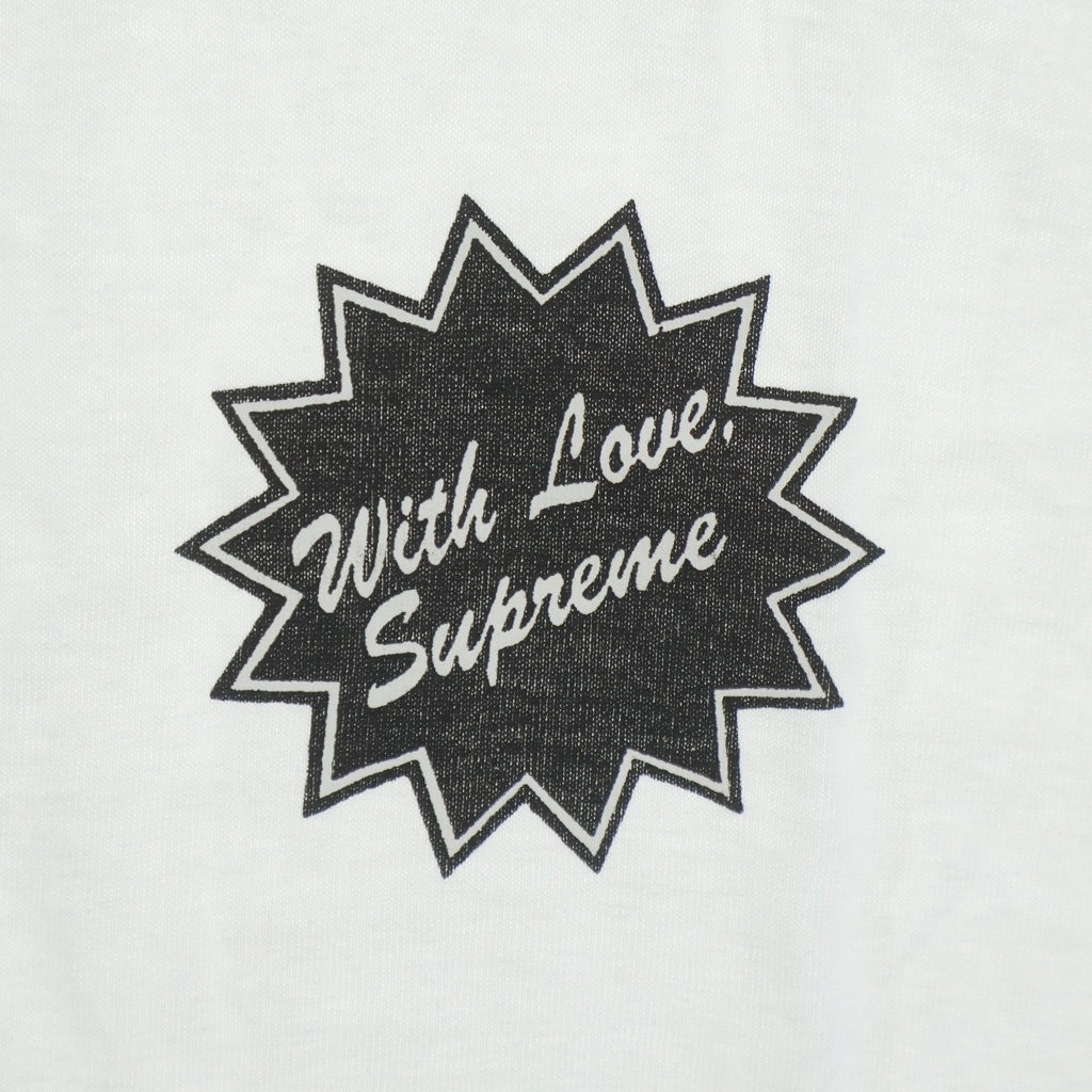 SUPREME(シュプリーム) 21SS Jamie Reid Anarchy Tee ジェイミー リード アナーキー プリントロゴ 半袖Tシャツ カットソー ホワイト