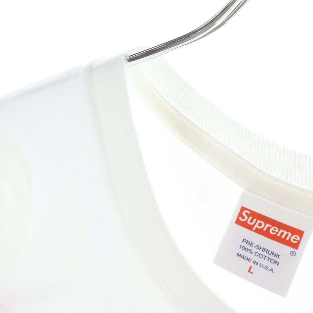 SUPREME(シュプリーム) 21SS Face Tee フェイス プリントロゴ 半袖Tシャツ カットソー ホワイト